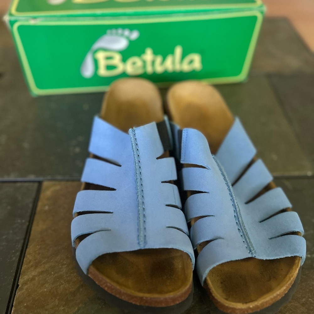 Birkenstock Betula Blue Sandals
